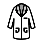 Lab Coat SVG Icon